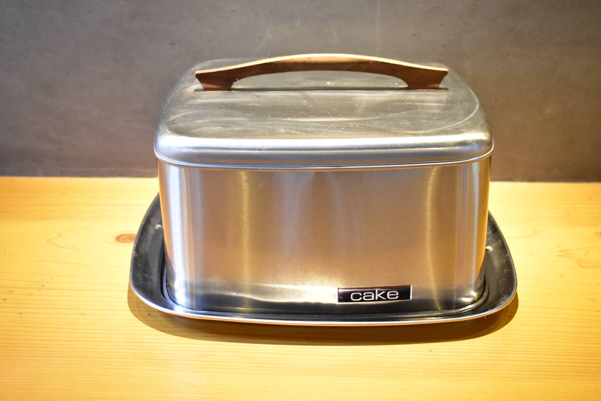 アメリカ ビンテージキッチン雑貨 Lincoln Beauty Ware ケーキサーバー フードカバー 保存缶拍卖