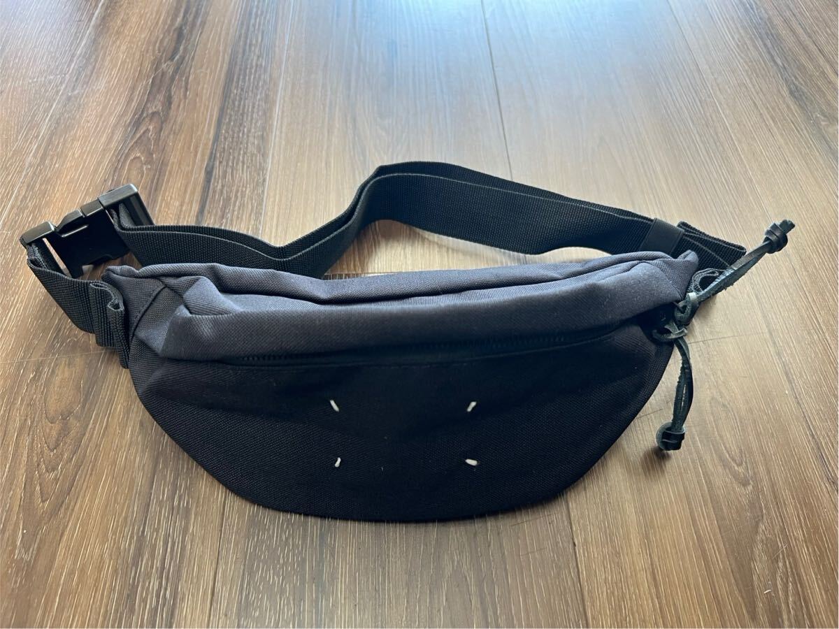 maison margiela メゾンマルジェラ ウエストポーチ ブラック ウエストバッグ ウエストポーチ ボディバッグ拍卖