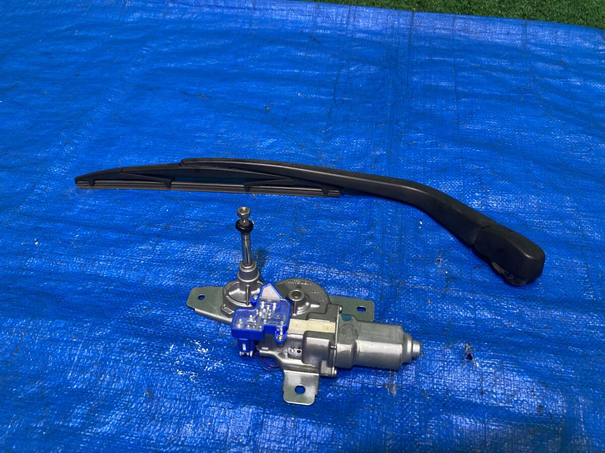 ニッサン デイズ DBA-B21W リア リヤワイパーブレード ワイパーアーム ワイパーモーターセット ミツバ 管25909拍卖