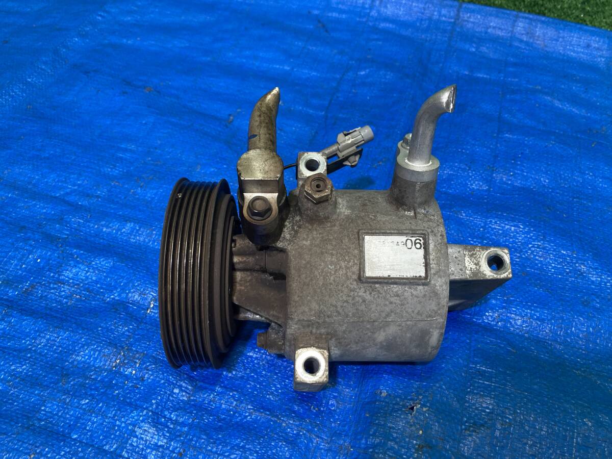 ニッサン デイズ DBA-B21W 3B20 エアコンコンプレッサー クーラーコンプレッサー 7813A848 管25924拍卖