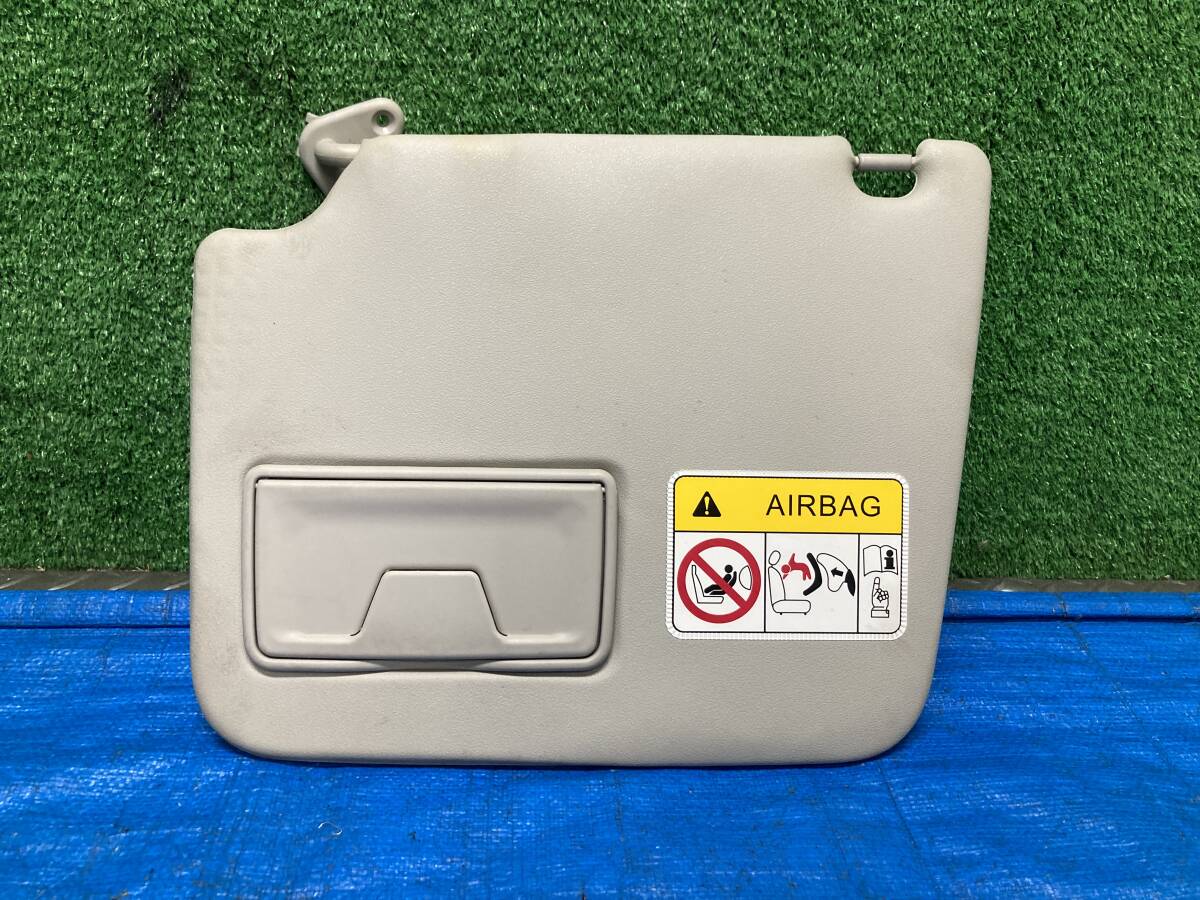 ニッサン デイズルークス DBA-B21A-0105*** 2015年2月 左サンバイザー 日除け ミラー付き 管A439拍卖