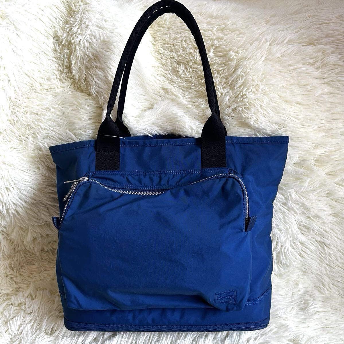 ポーター トートバッグ ショルダー PORTER ASSIST アシスト ユニセックス 吉田カバン 旅行 美品 希少 A4サイズ レジャー拍卖