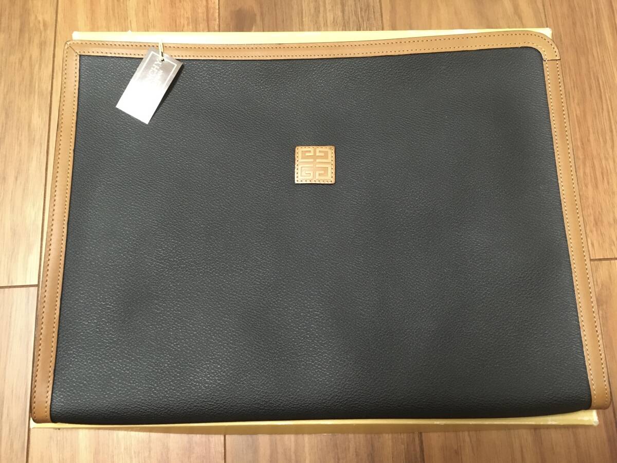 【即決】GIVENCHY ブリーフケース ビンテージ 未使用品拍卖