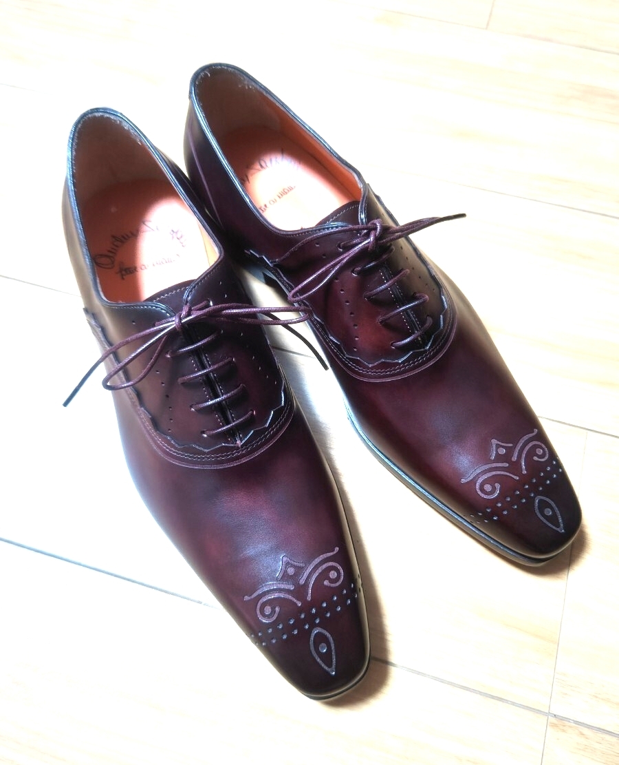 【未使用】サントーニ ブラウン 8.5(27〜27.5cm相当)拍卖