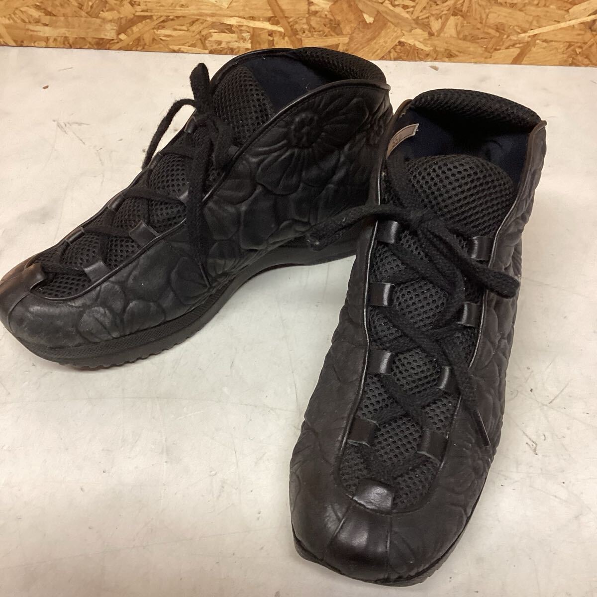 SPORTS NINE 550 レディース オシャレ シューズ ブラック 24㎝ (ひ34)拍卖