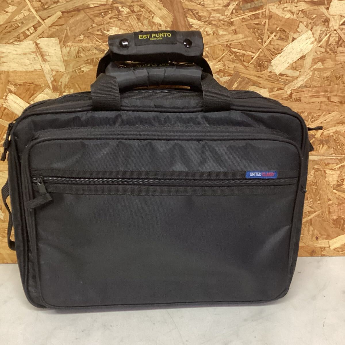 ビジネスバッグ ユナイテッドクロッシー ビジネス トラベルバッグ 黒 (L-92拍卖