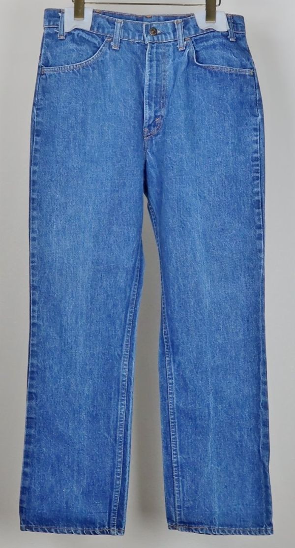 80S Levi's ORANGE TAB 519-0217 denim pant size W34 L30 IRREGULAR 532 USA made リーバイス デニム パンツ b9754拍卖