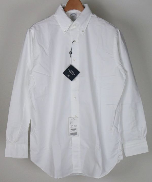 Brooks Brothers Makers REGENT BD OXFORD SHIRT WHITE size 15.5 32 USA製 ブルックスブラザーズ シャツ b9769拍卖