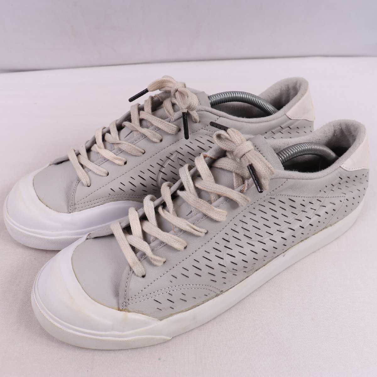 ALL COURT 2 LOW 28.0cm/NIKE オールコート ナイキ 古着 中古 グレー 灰色 白 メンズ スニーカー xx9274拍卖