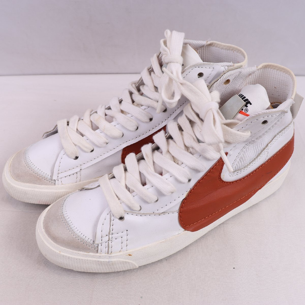 BLAZER MID '77 JUMBO 29.5cm/NIKE ブレザー ミッド '77 ジャンボ ナイキ 古着 中古 ホワイト ブラウン グレー メンズ スニーカー xx9278拍卖