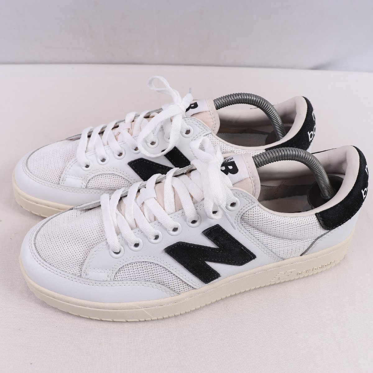 PROCTCWB ニューバランス 27.0cm/new balance 白 ホワイト 黒 ブラック 中古 古着 メンズ スニーカー yy6872拍卖
