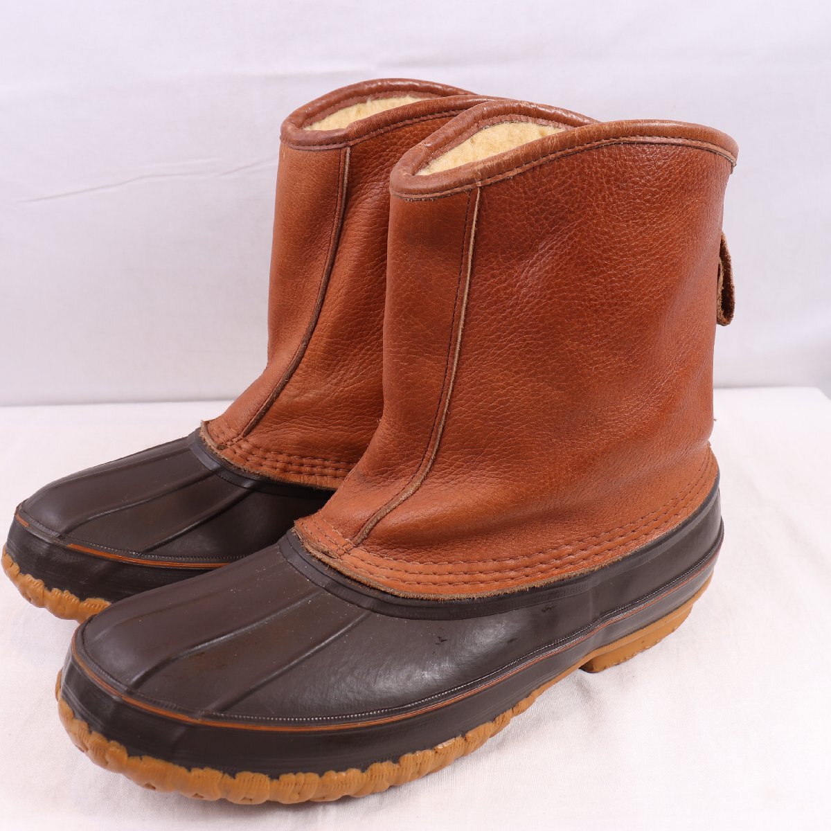 80's 位 ビーンブーツ US 10 M / 28.0cm 位 アメリカ製 LLビーン USA製 L.L.Bean/ ラウンジャー メンズ 中古 古着 bb1076拍卖