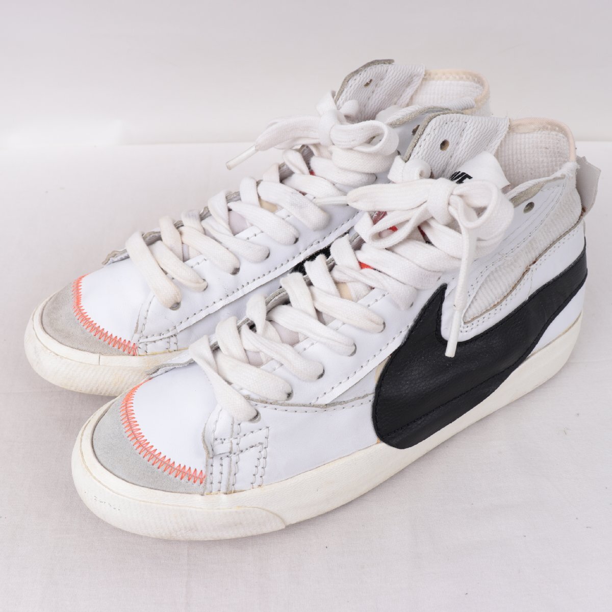 BLAZER MID '77 JUMBO 28.5cm/NIKE ブレザー ミッド '77 ジャンボ ナイキ 古着 中古 ホワイト 黒 グレー メンズ スニーカー xx9324拍卖