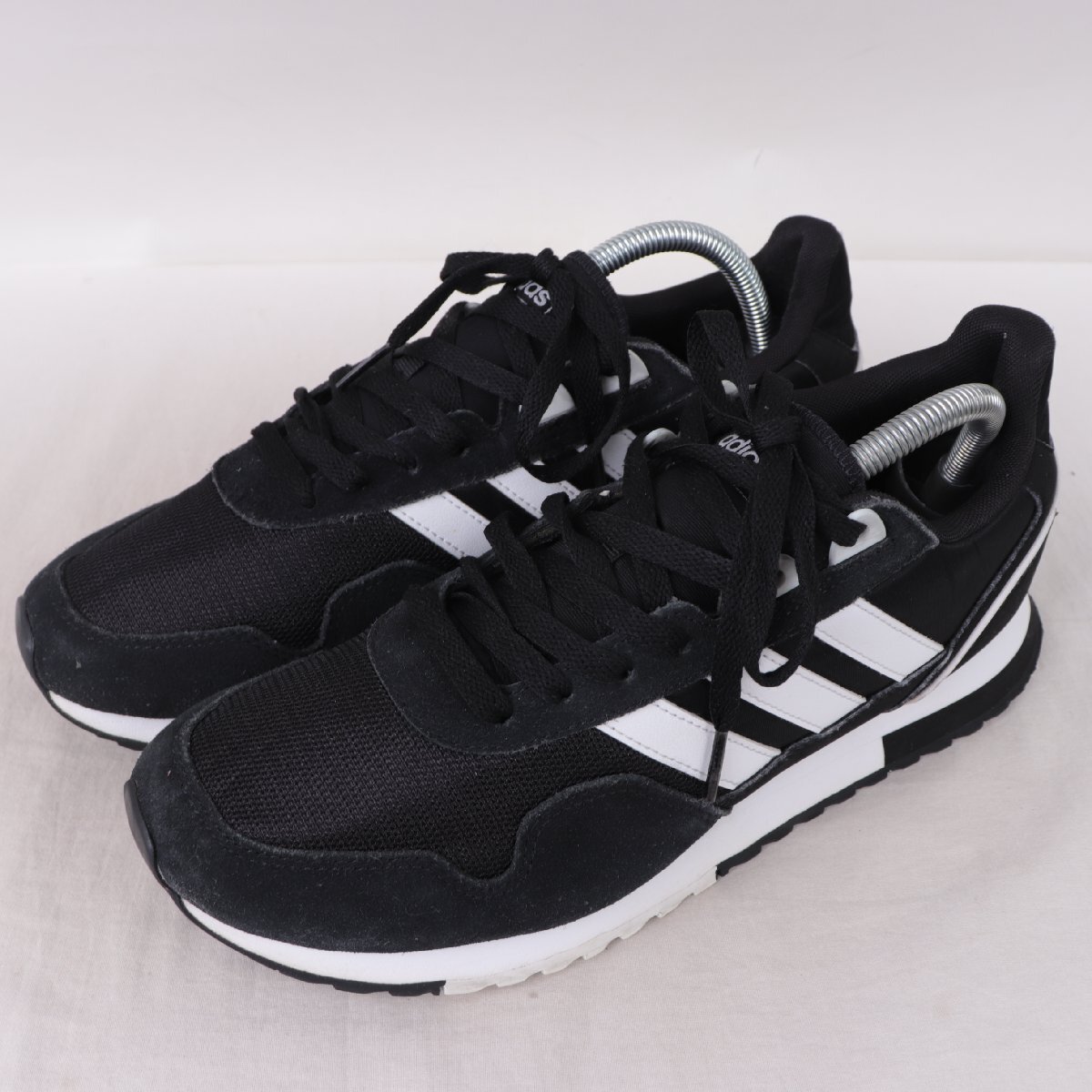 8K 2020 29.0cm/adidas 8K 2020 アディダス スニーカー 黒 ブラック 白 中古 古着 メンズ ad6726拍卖