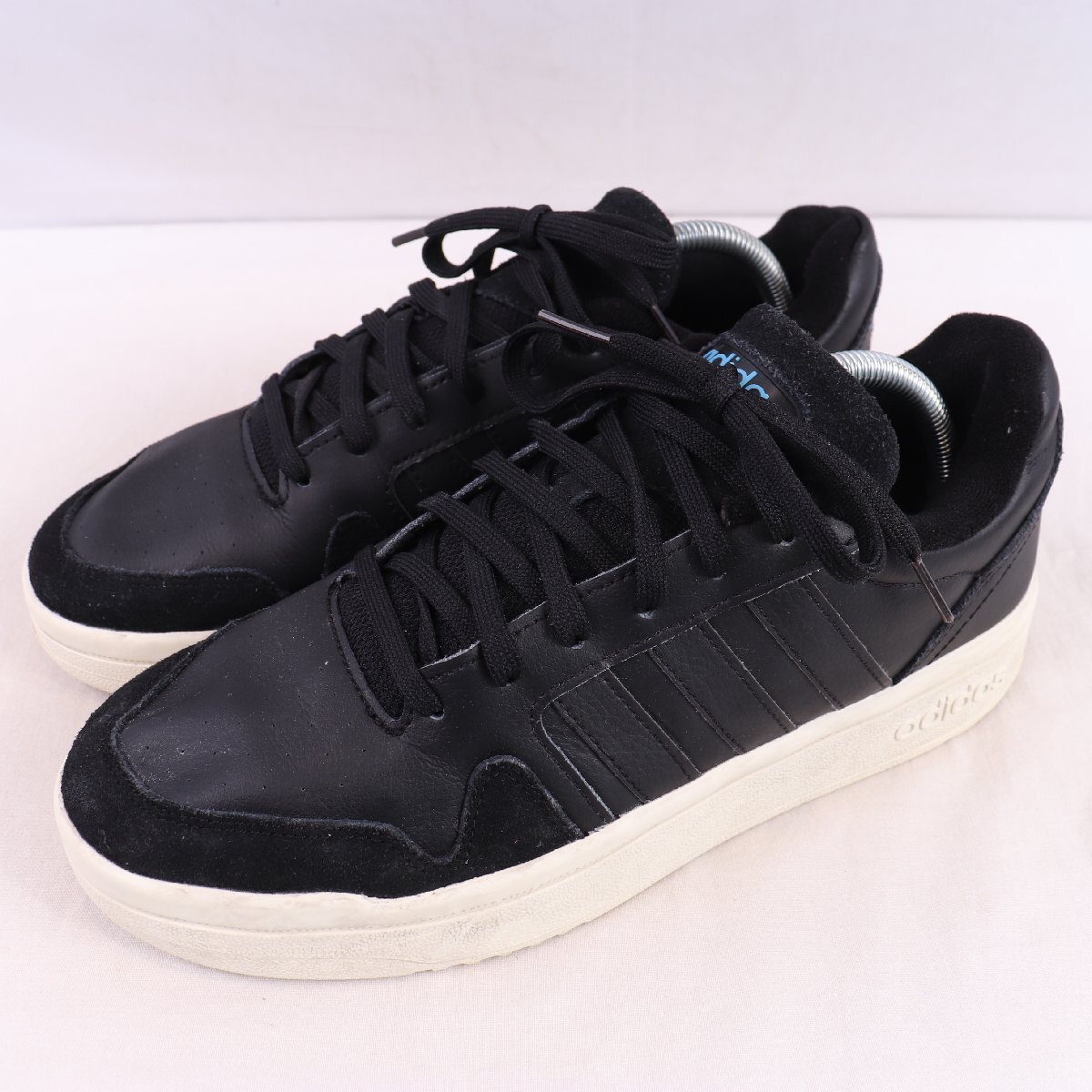 POSTMOVE 26.5cm/adidas ポストムーブ アディダス スニーカー 黒 ブラック 白 中古 古着 メンズ ad6737拍卖