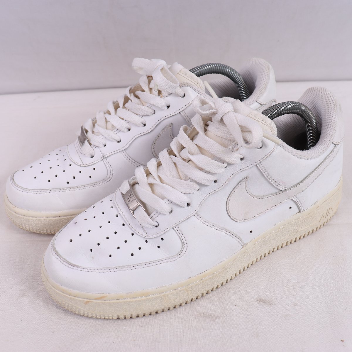 WMNS AIR FORCE 1 07 26.0cm /NIKE エアフォース1 07 ナイキ 古着 中古 白 オールホワイト レディース スニーカー xx9359拍卖