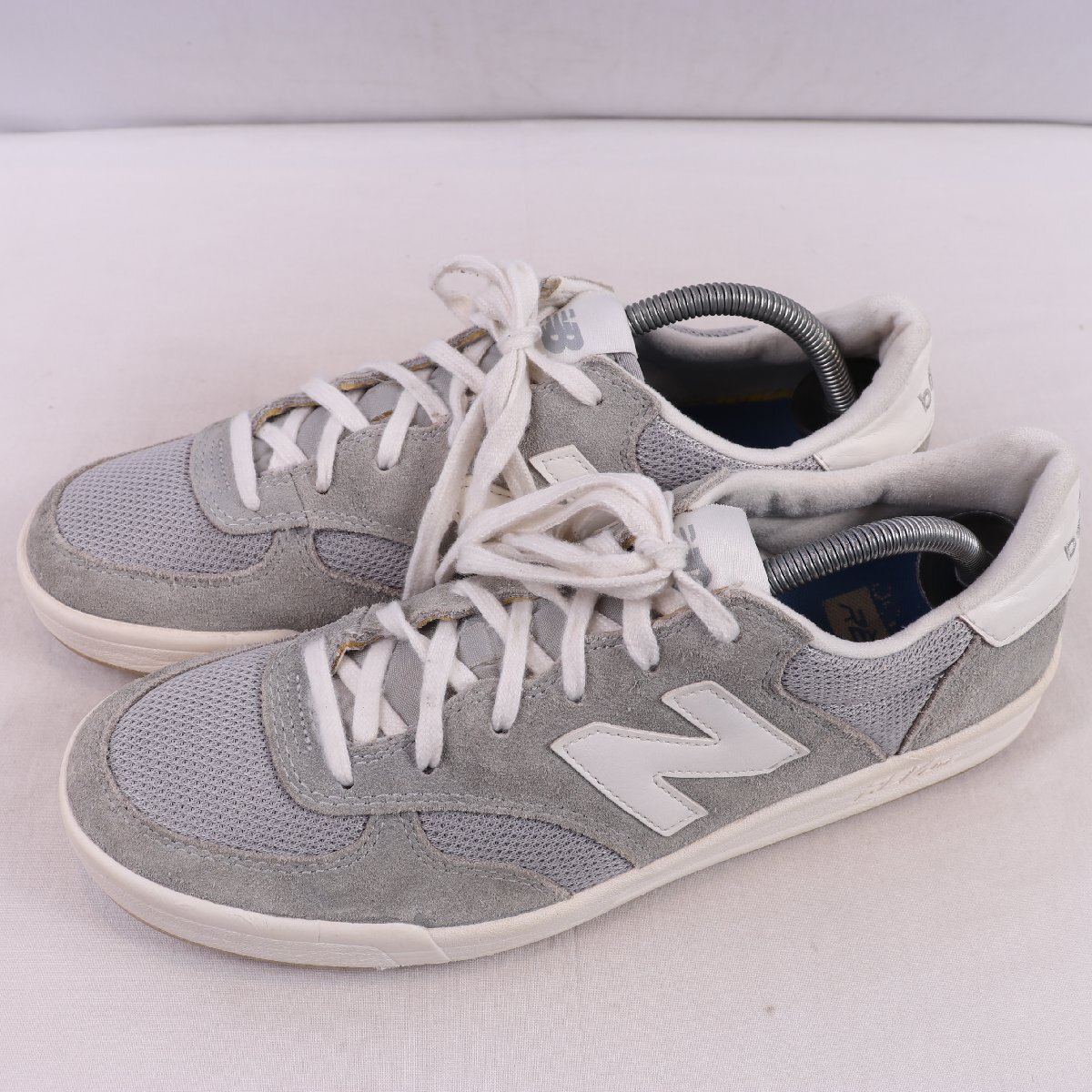 300 ニューバランス 28.0cm/new balance 灰 グレー 白 ホワイト 中古 古着 メンズ スニーカー yy7001拍卖