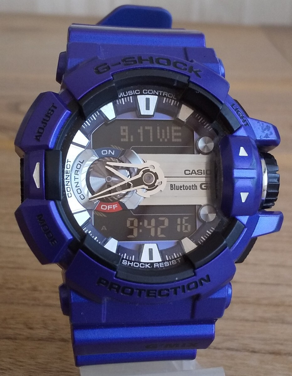 カシオ G-SHOCK GBA-400 bluetoothモバイルリンク機能拍卖