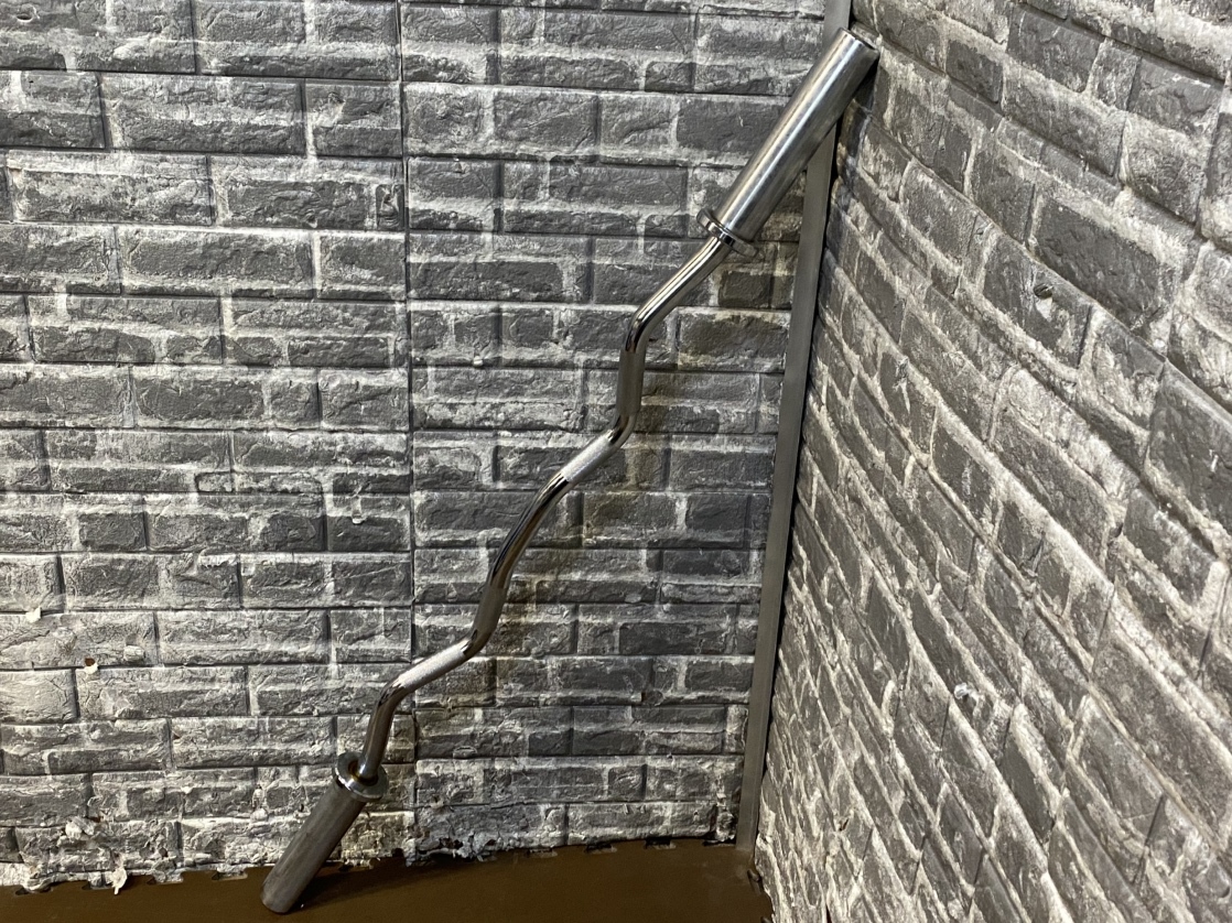 無メーカー オリンピックEZバー 全長123cm 筋トレ トレーニング 穴径50mm「21327」拍卖