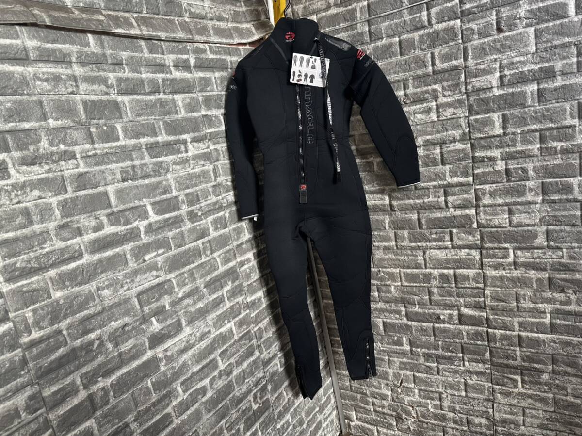 PINNACLE ピナクハ ウェットスーツ Lサイズ 着丈134cm 肩幅42cm 腕46cm 股下66cm 現状品 「21368」拍卖