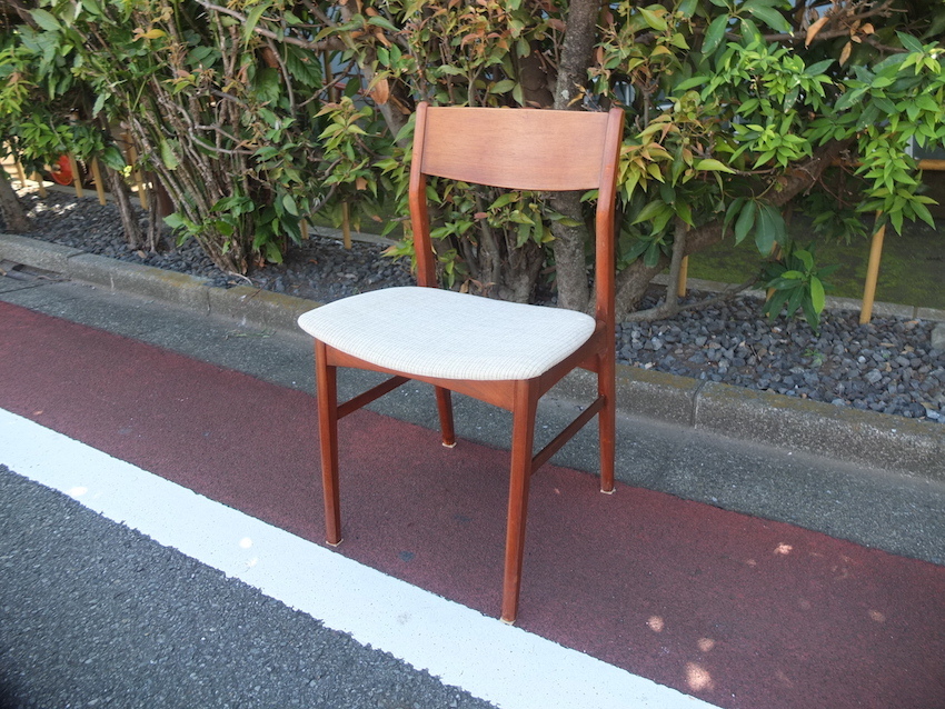 1960's Vintage FALDSLED & MOBELFABRIK Teak Dining Chair 1960年代 ビンテージ ダイニングチェア デンマーク製 北欧家具 Danish DENMARK拍卖