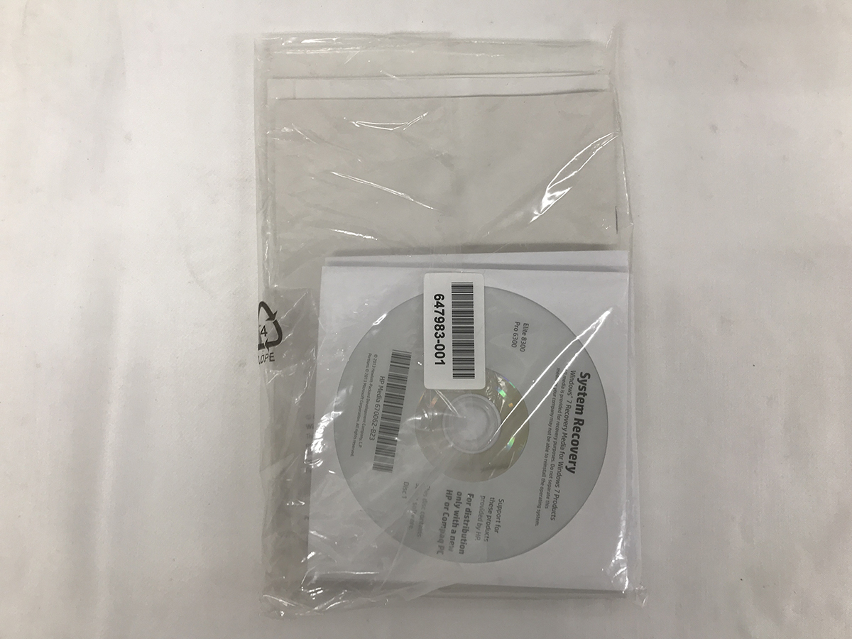 新品■10枚組 HP HP Elite 8300 Pro 6300 Windows7 リカバリディスク 未開封★送料無料拍卖