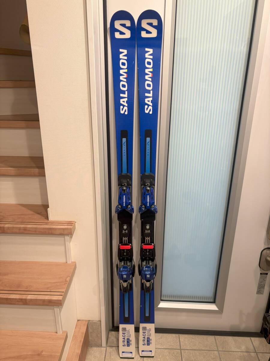 2024 SALOMON サロモン S/RACE FIS GS JR 166cm ジュニア スキー板 レーシング GS拍卖