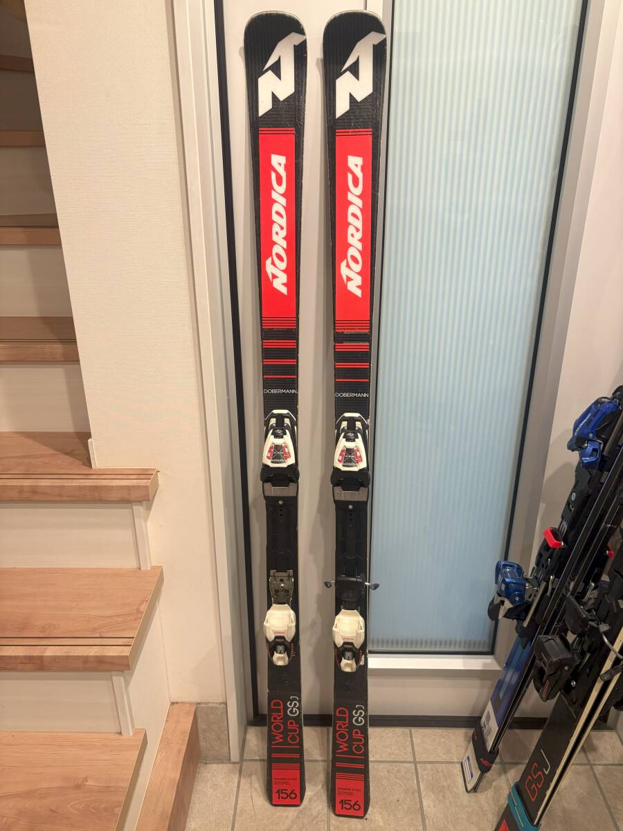 ノルディカ ドーベルマン スキー板 ジュニア 156cm GS ワールドカップ拍卖