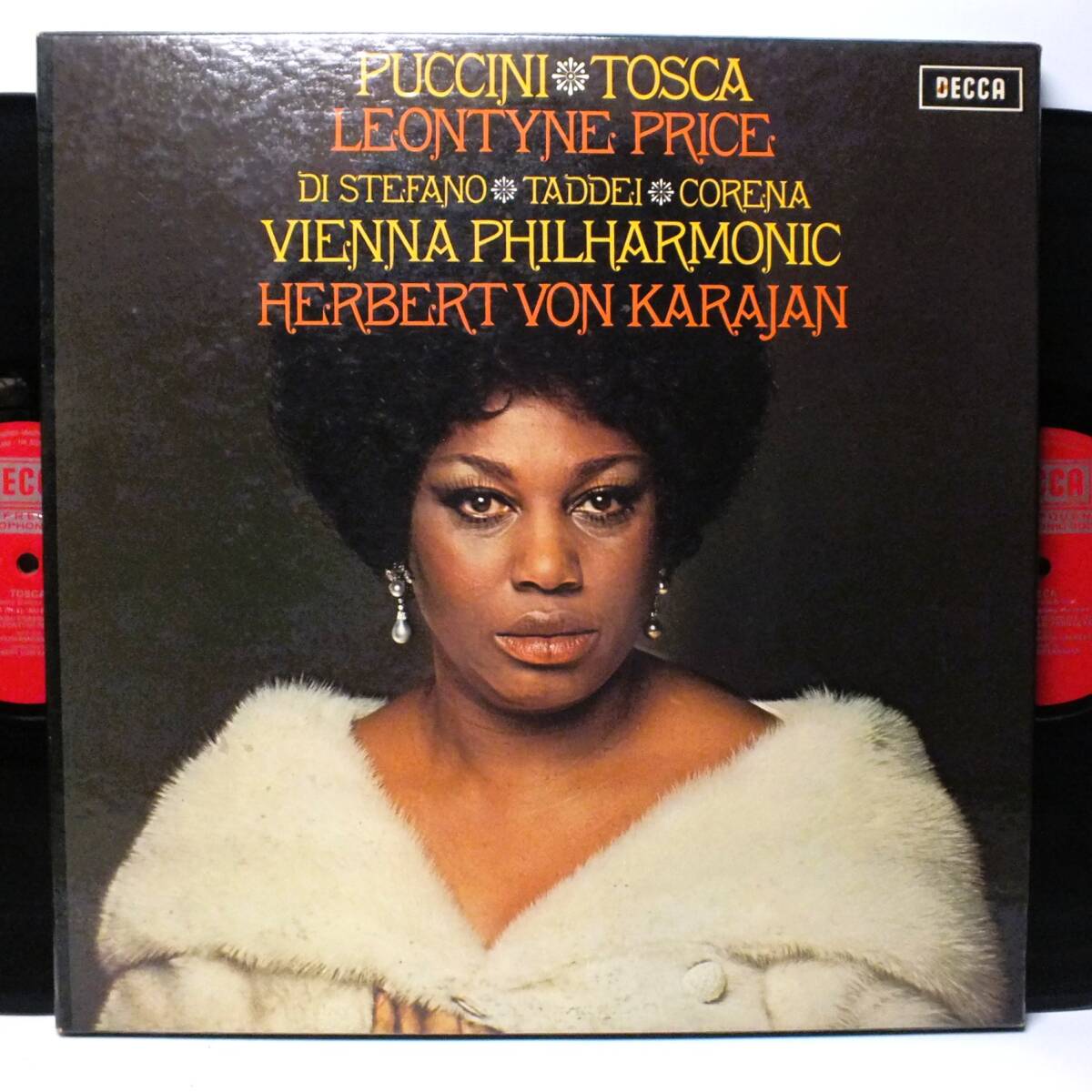 5BB 123-4 カルロ・カーヴァ CARLO CAVA カラヤン TOSCA ウィーン・フィルハーモニー管弦楽団 LP【8商品以上同梱で送料無料】2509拍卖