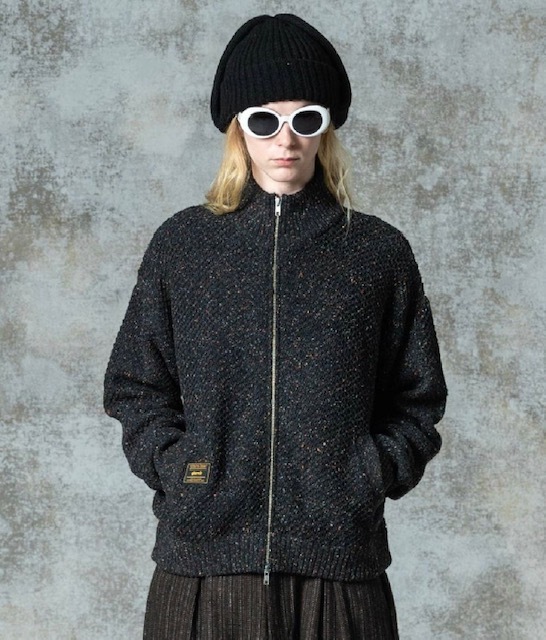 新作なんと8000円引き新品激安★ glamb グラム Nep Drivers Knit / ネップドライバーズニット GB0325/KNT14拍卖