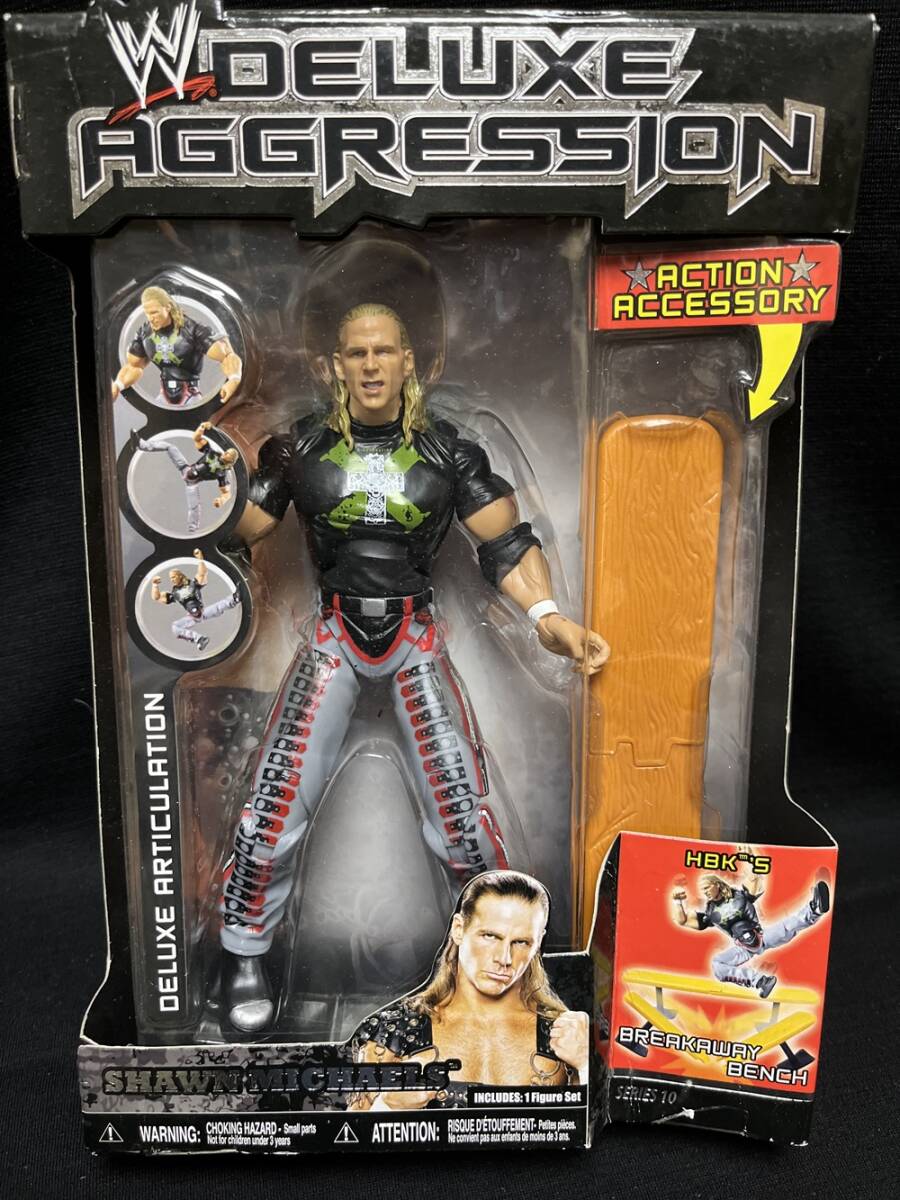 JAKKS:WWE Deluxe Aggression Series 10 ショーン・マイケルズ(未開封品)拍卖
