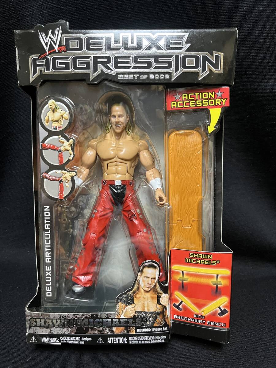 JAKKS:WWE Best of Deluxe Aggression 2008 ショーン・マイケルズ(未開封品)拍卖