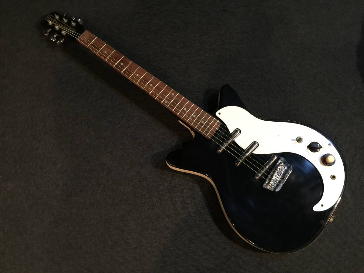 No.050825 DANELECTRO DC-3 ブラック メンテナンス済み EX+ +拍卖