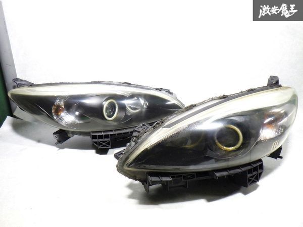 ☆即発送☆ 加工 イカリング CWEFW CWEAW CWFFW CWFFWN CWEAWN プレマシー ラフェスタ ヘッドライト 左右 インナーブラック STANLEY P9566拍卖