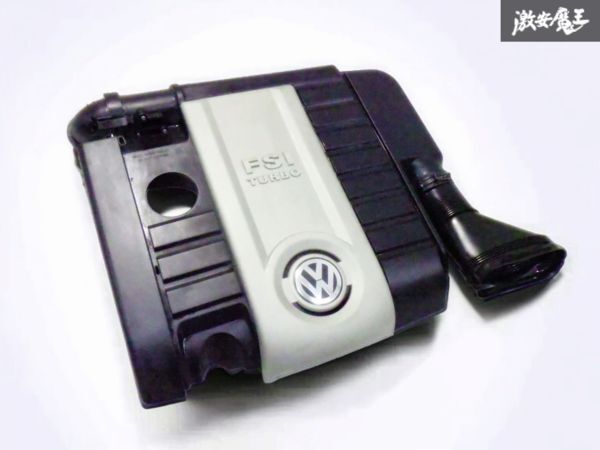 ☆即発送☆ VW フォルクスワーゲン 純正 1K ゴルフ5 GOLF V 2.0 TFSi エンジン ヘッド カバー エアーダクト エアクリーナー 06F133837拍卖