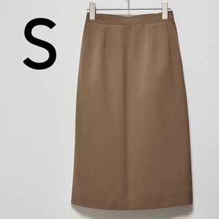 ★ 即決・送料無料 ★ 美品 サンヨー VINVERT バンベール ウール100% タイトスカート S 茶拍卖