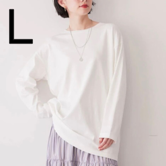 ★ 即決・送料無料 ★ 新品 アメリカンホリック Daily! スクエアカットチュニック L 白 拍卖