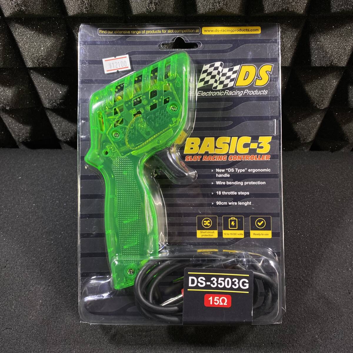 DS-3503G DSコントローラ BASIC-3(バナナプラグ付) グリーン スロットカーコントローラー拍卖