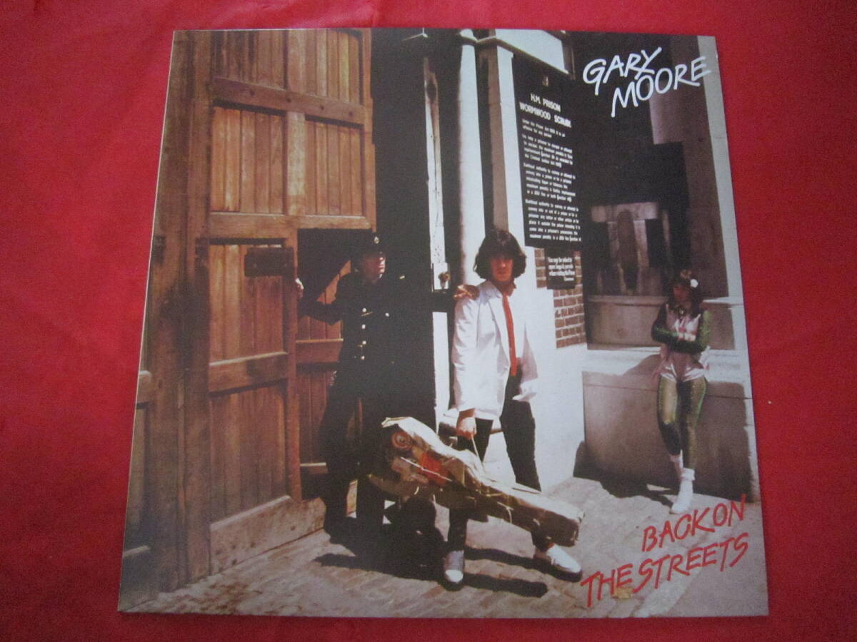 良品■ゲイリー・ムーア(GARY MOORE)/ BACK ON THE STREETS / 国内盤LPレコード拍卖