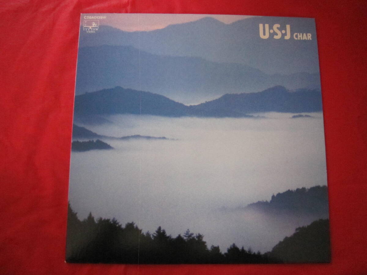 ■CHAR(チャー)/ U.S.J / 国内盤LPレコード 検)ピンククラウド SMOKEY収録拍卖
