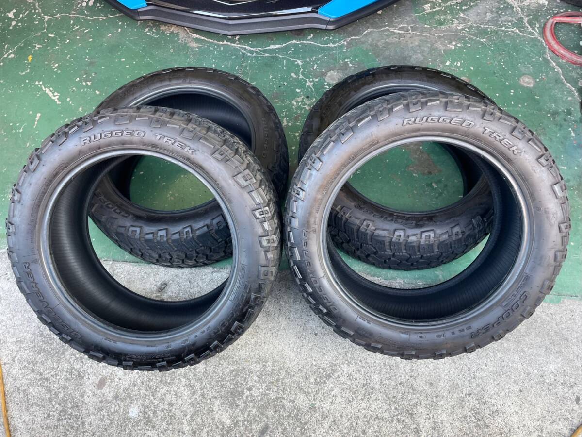 人気タイヤ☆Cooper DISCOVERER RUGGED TREK クーパータイヤ ディスカバラー ラゲッド トレック 265/50R20 21年製 4本セット拍卖