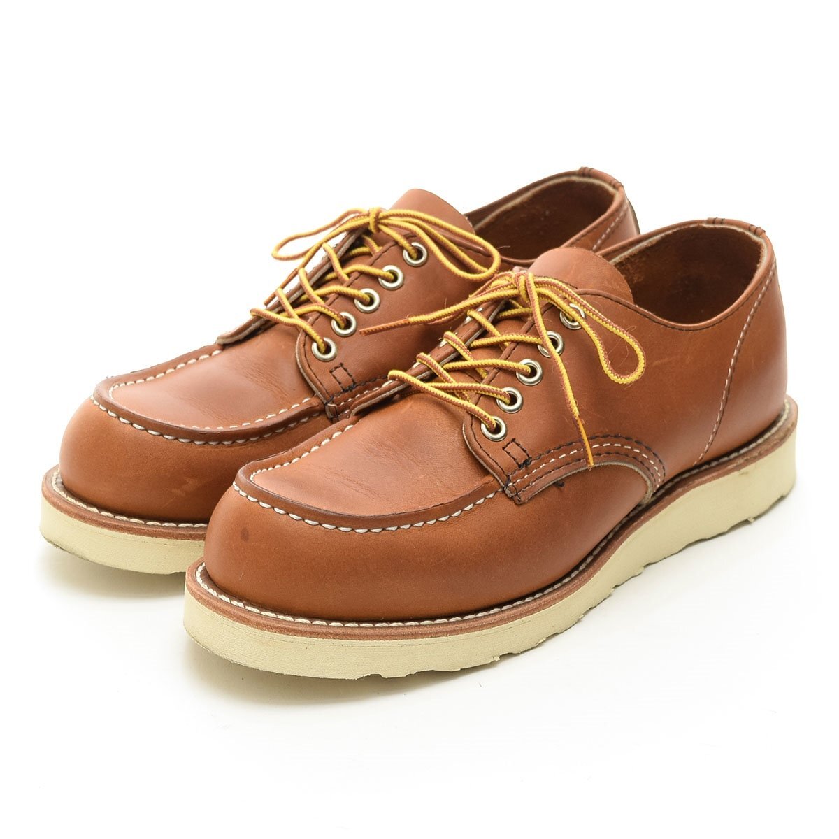 ◆560983 RED WING レッドウィング ◆オックスフォードシューズ Classic Moc Oxford 8092 サイズ7D/25.0cm メンズ ブラウン拍卖