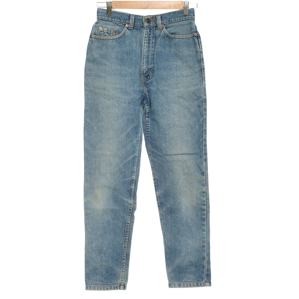■551503 LEVI'S リーバイス ●デニムパンツ ジーンズ 90s ヴィンテージ 610-0217 サイズW31(ウエストは68cm) レディース USA製拍卖