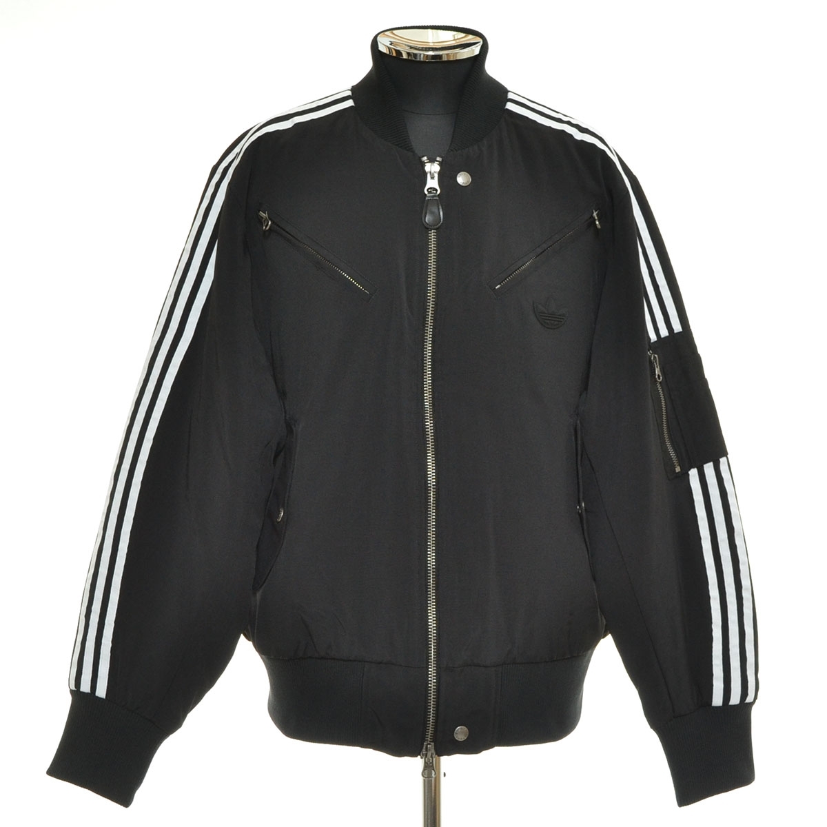 ●562979 adidas Originals アディダス オリジナルス ●ボンバージャケット NEW PADDED JACKET JD3743 サイズM メンズ ブラック拍卖