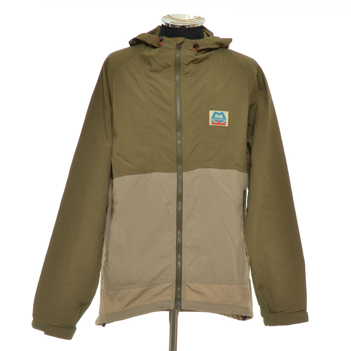 ●558978 MOUNTAIN EQUIPMENT ●マウンテンパーカー ジャケット 2Tone Classic Jacket 427132 サイズM メンズ カーキ ベージュ拍卖