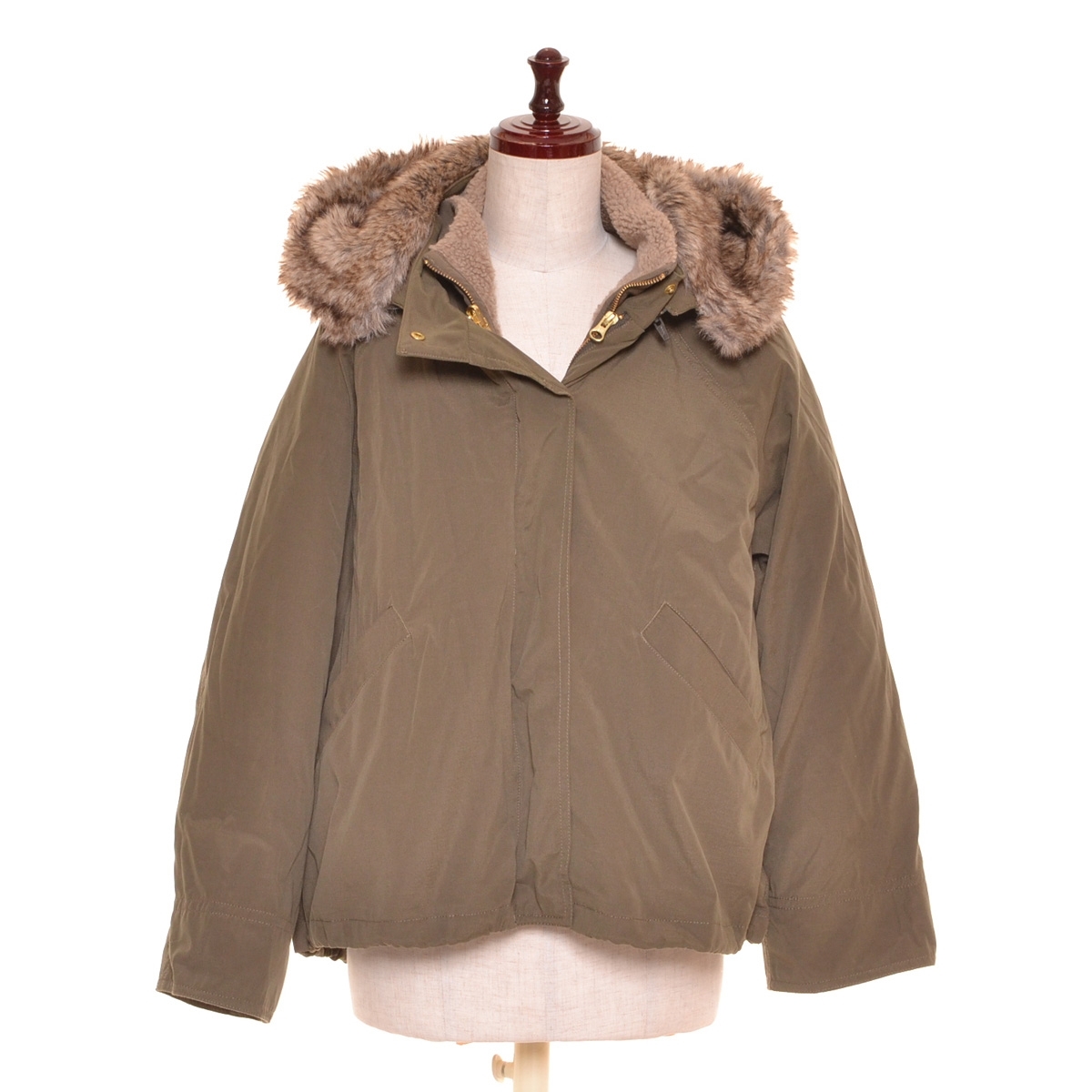 ■466756 Ciaopanic TYPY ミリタリージャケット ●マルチウェイショートモッズコート 3WAY リバーシブルライナー サイズONE レディース拍卖