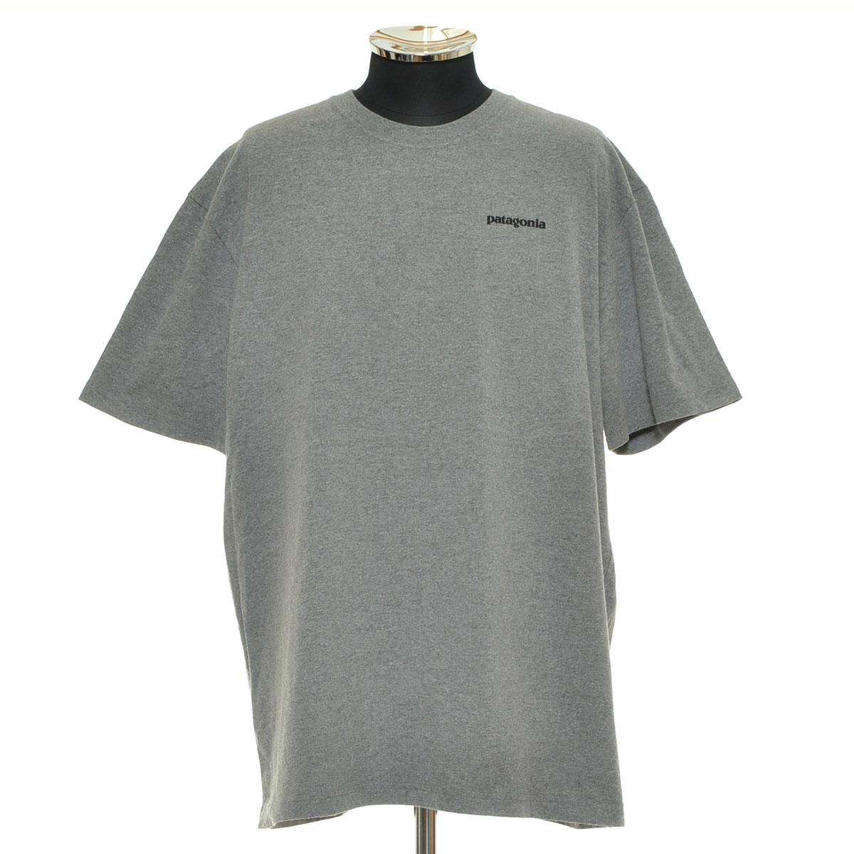 ●558906 Patagonia パタゴニア ●バックプリント Tシャツ 半袖 Responsibili-Tee 39174 サイズL SP19 メンズ グレー拍卖