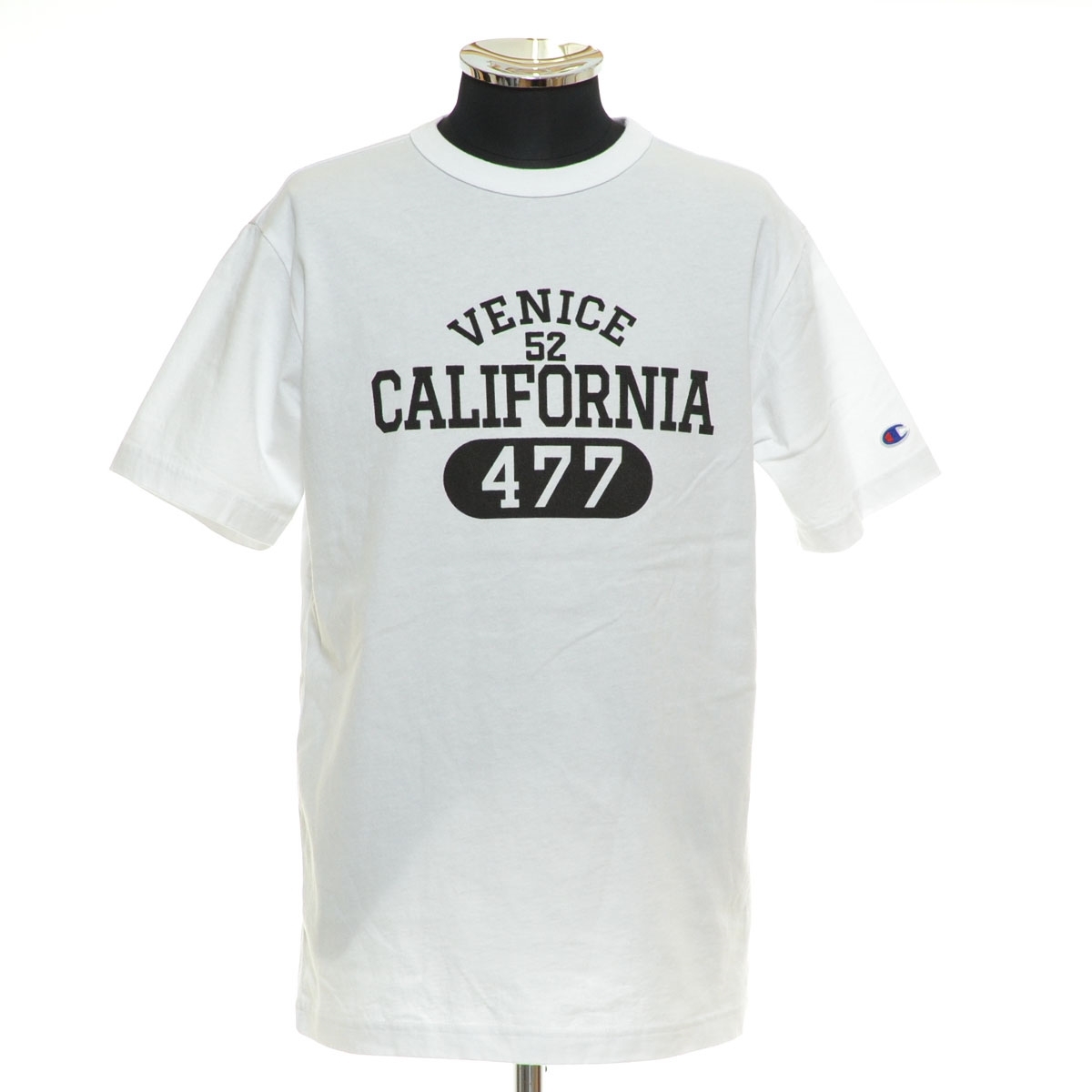 ●560162 Champion チャンピオン ●Tシャツ 半袖 25SS ベーシック チャンピオン C3-B344 サイズL メンズ ホワイト拍卖