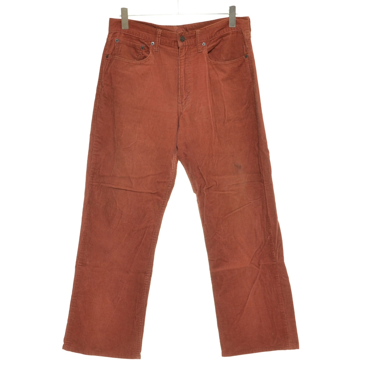 〇548493 LEVI'S リーバイス ○コーデュロイパンツ 508 サイズW34 メンズ 赤茶色拍卖