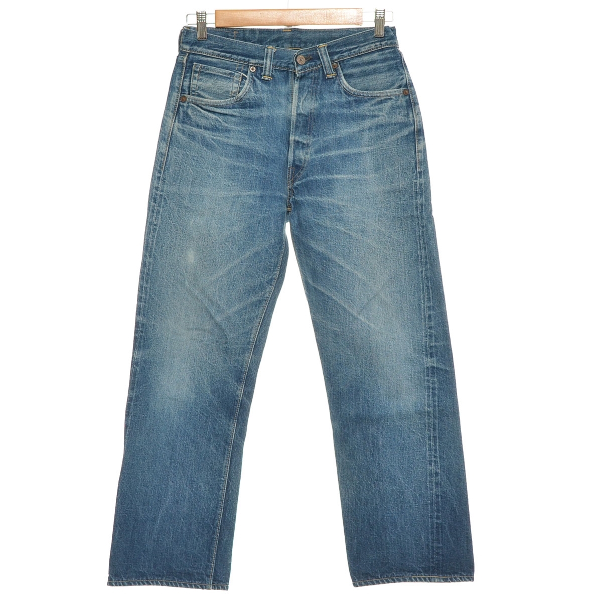 ●547748 WAREHOUSE ウエアハウス ●セルビッジデニムパンツ ジーンズ Lot.1003XX WW2 大戦モデル サイズW30 メンズ 日本製 インディゴ拍卖